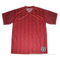 Polyester Fabric Soccer Jersey Custom Size